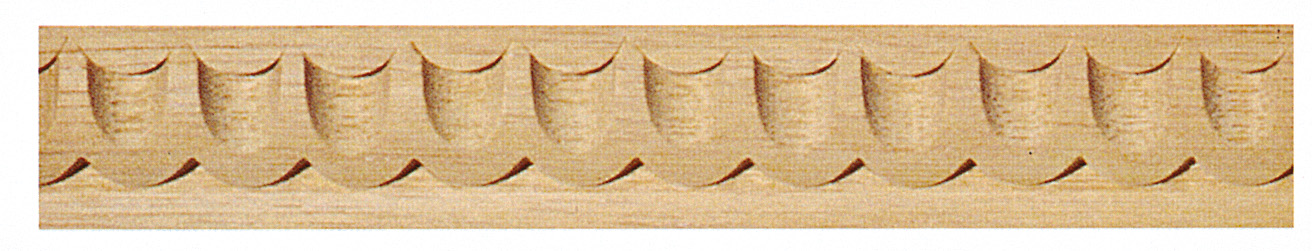 Cornice in legno mm.17