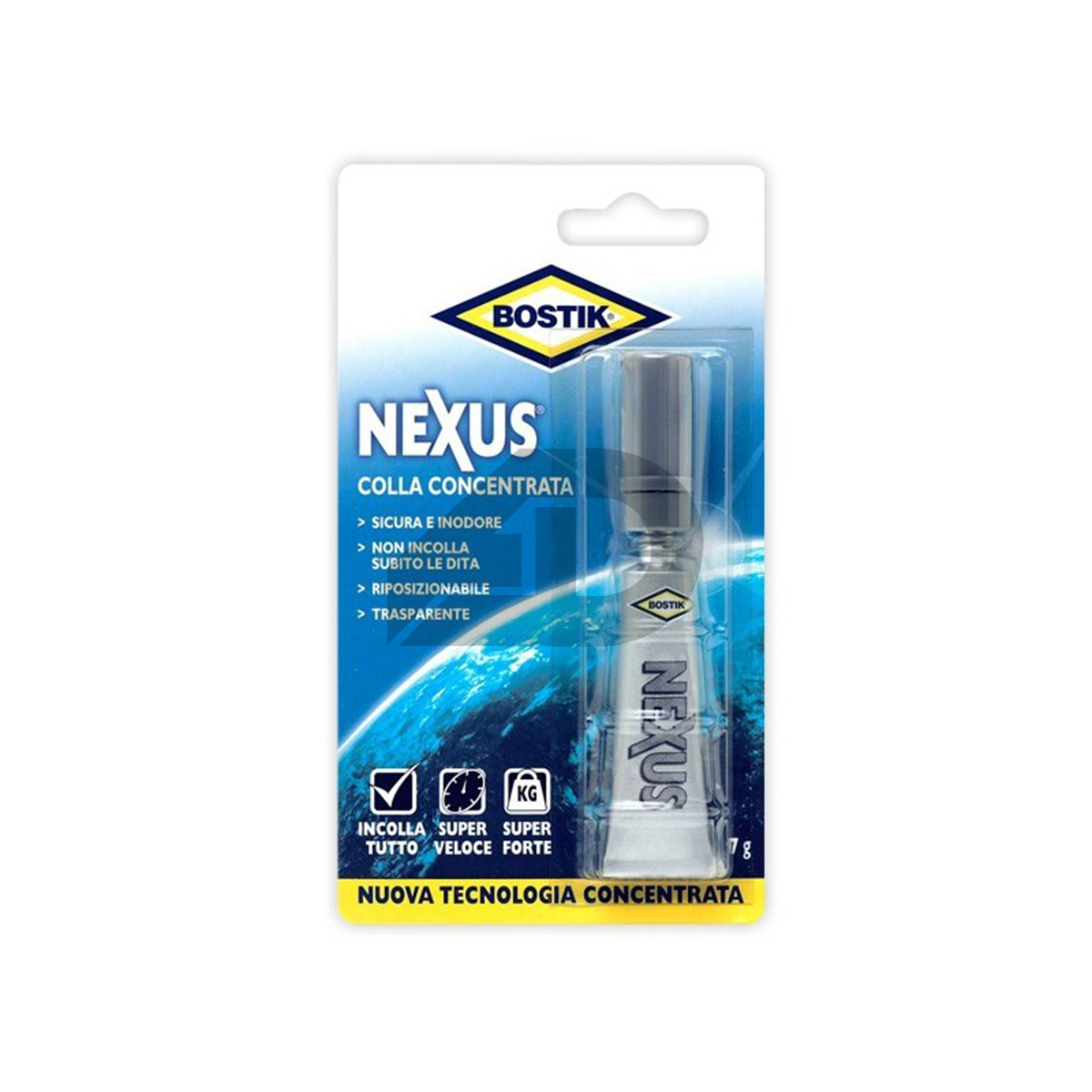 Colla universale Bostik Nexus D2410 trasparente 7 grammi