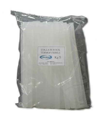 Collmon - adesivo in stick trasp. d. 12 mm 5 kg