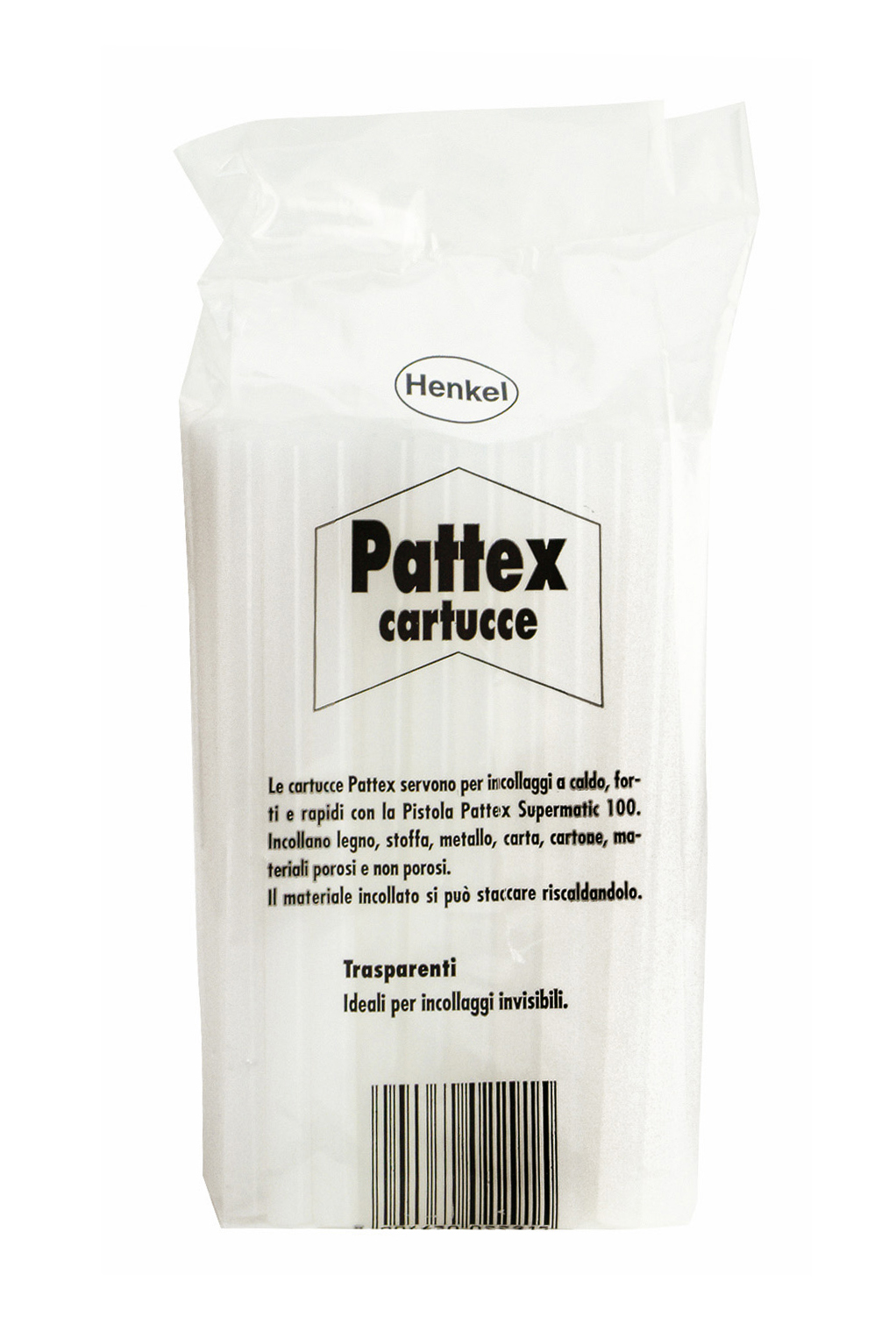 Pattex cartuccia trasparente 200mm