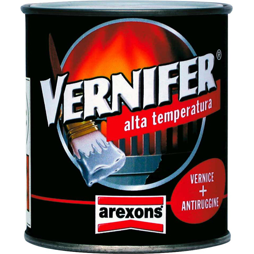 Vernifer alta temperatura nero satinato ml 250