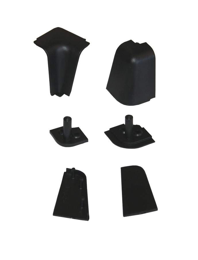 Confezione kit accessori per alzatina 505 colore nero