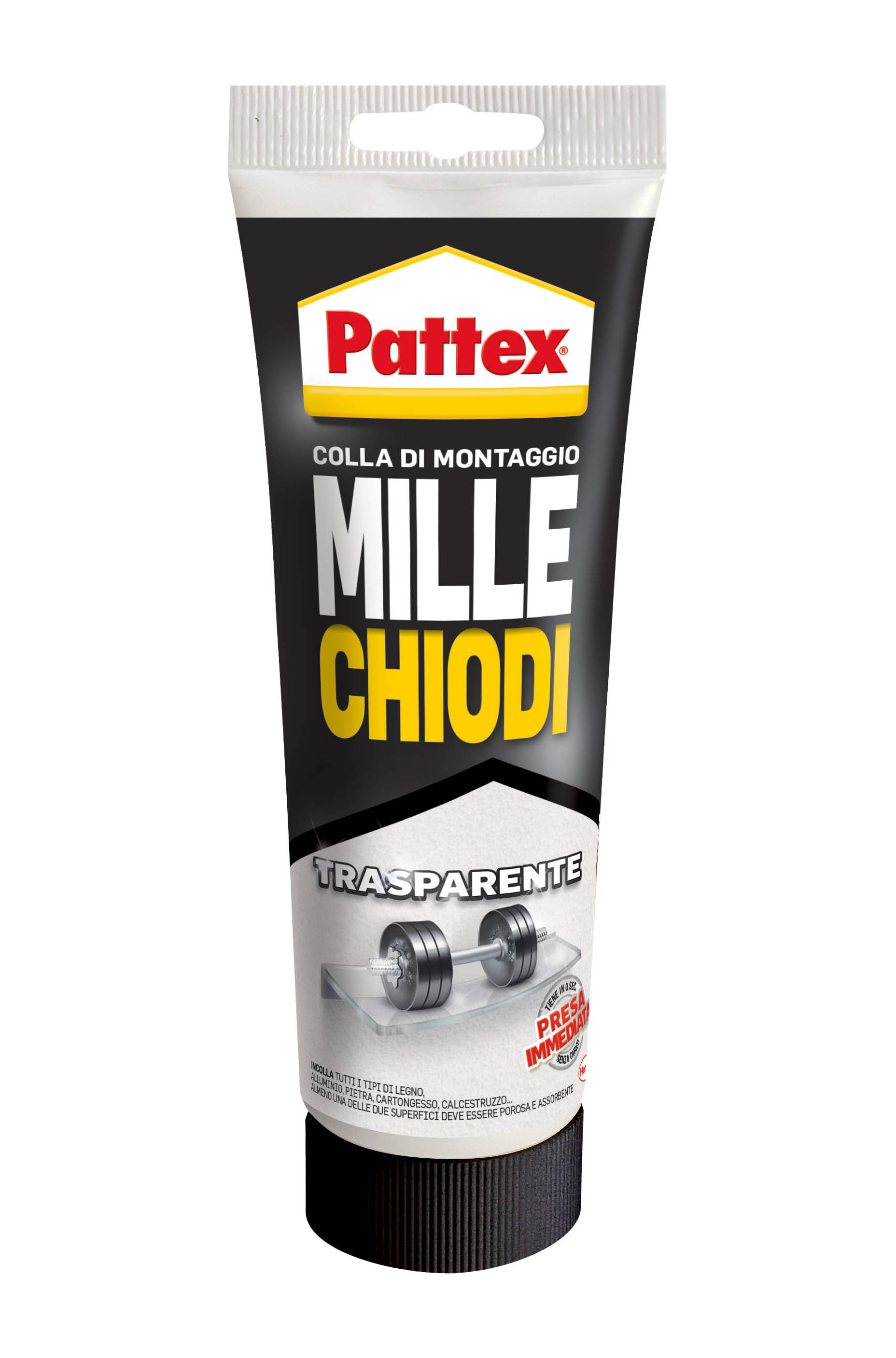 Colla di montaggio Millechiodi in tubetto PATTEX trasparente 40g