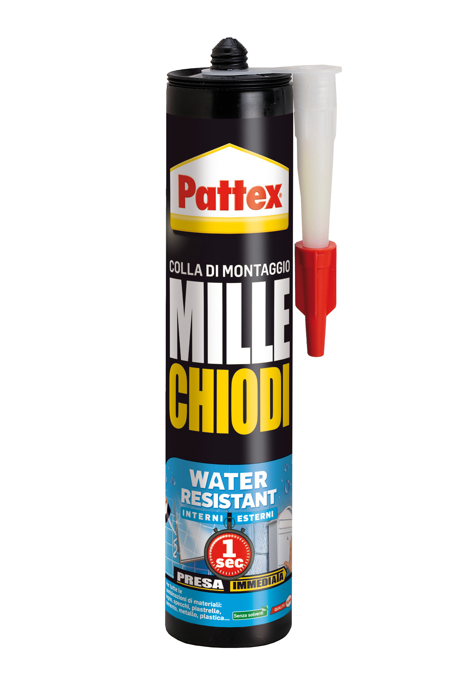 Pattex - millechiodi water resistant bianco 450 g