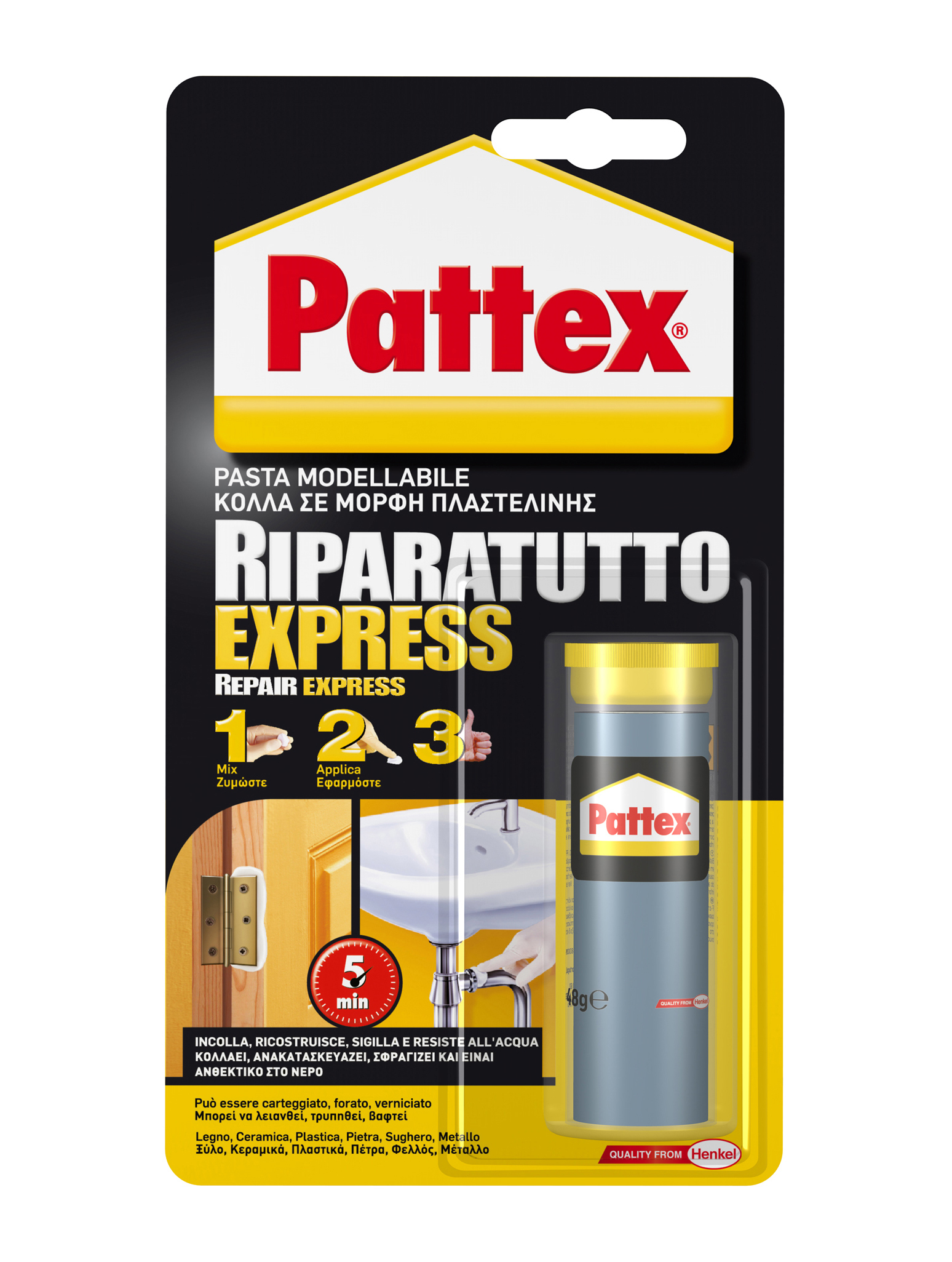 Pattex riparatutto express barretta con cutter 48g