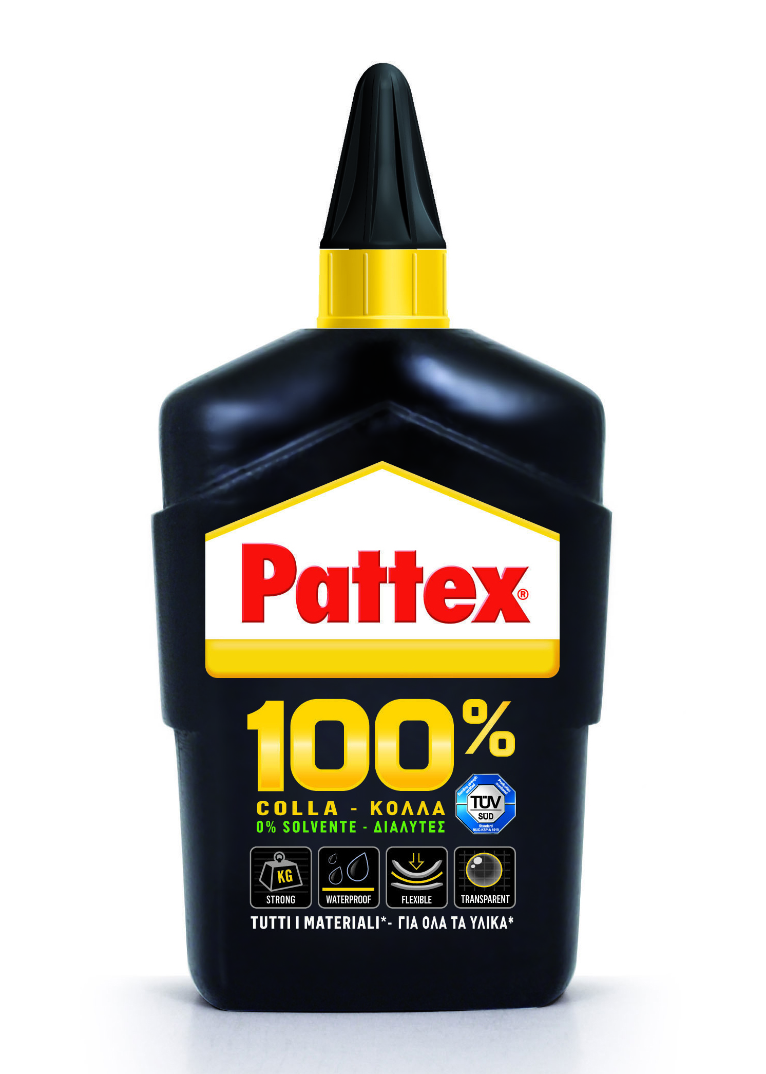 Pattex - 100% colla flextec trasparente 200 g