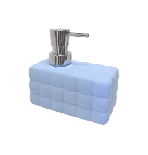 Dosatore appoggio azzurro cube