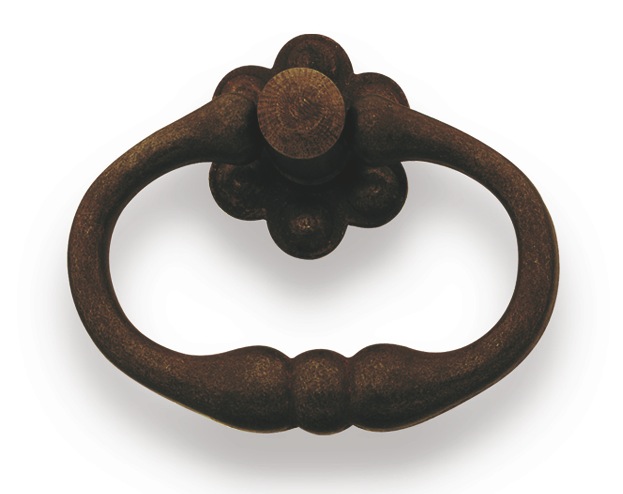 Maniglia pendente anello 63x52 mm ferro vecchio