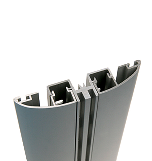 Clk copertura alluminio 10x2531 mm argento satin.