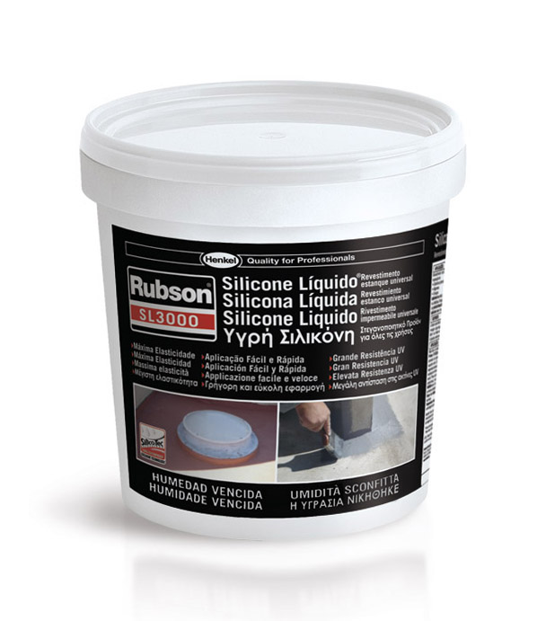 Rubson aquablock silic. liq. sl3000 bianco 1k
