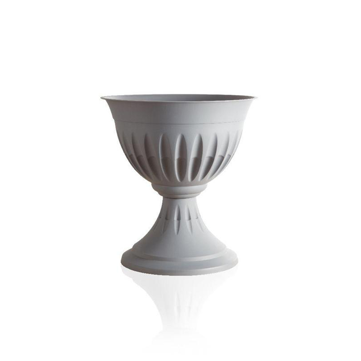 Vaso calice Bama Alba diametro 33 cm colore grigio