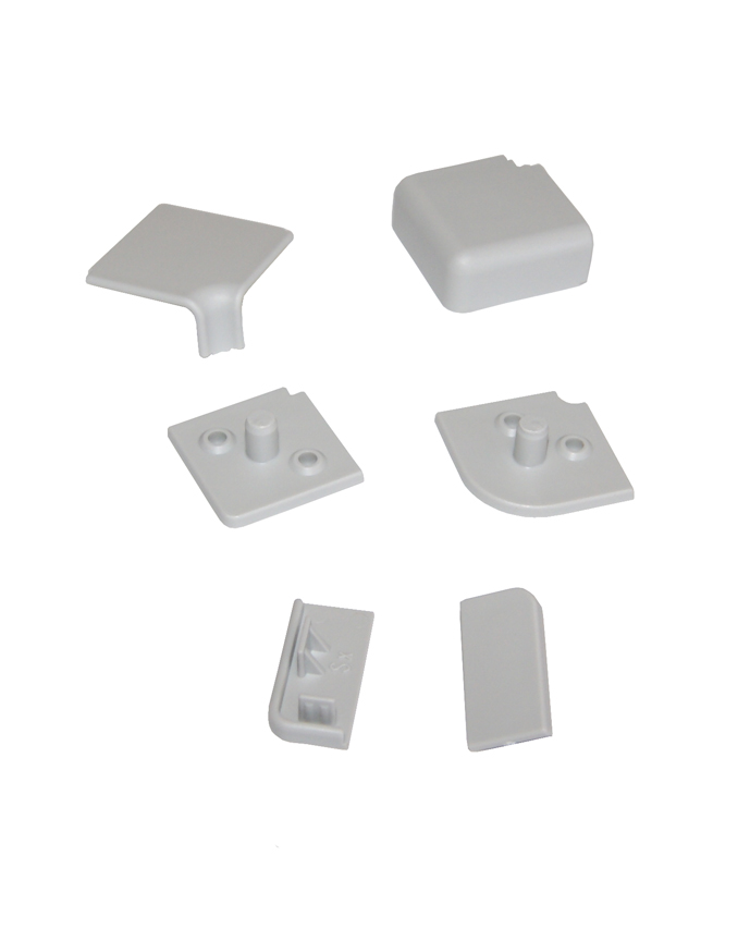 Kit confezione accessori per alzatina s/62 colore grigio