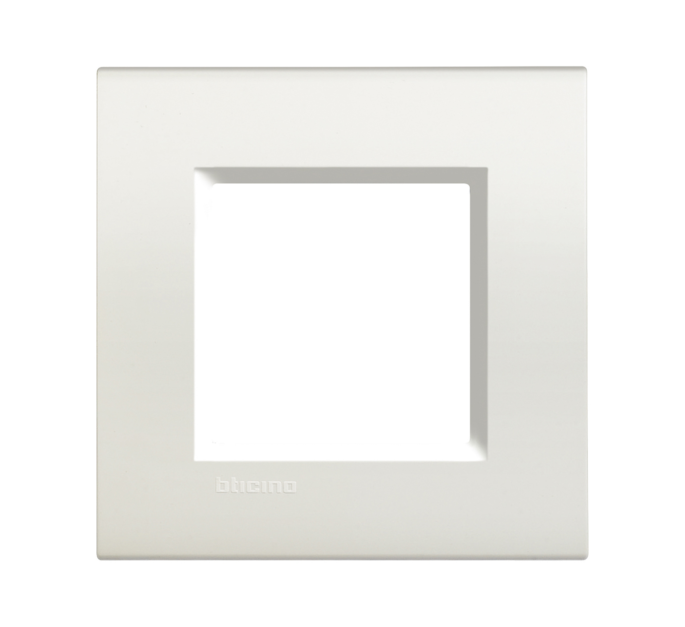 Ll - placca 2p 88x86 mm colore bianco