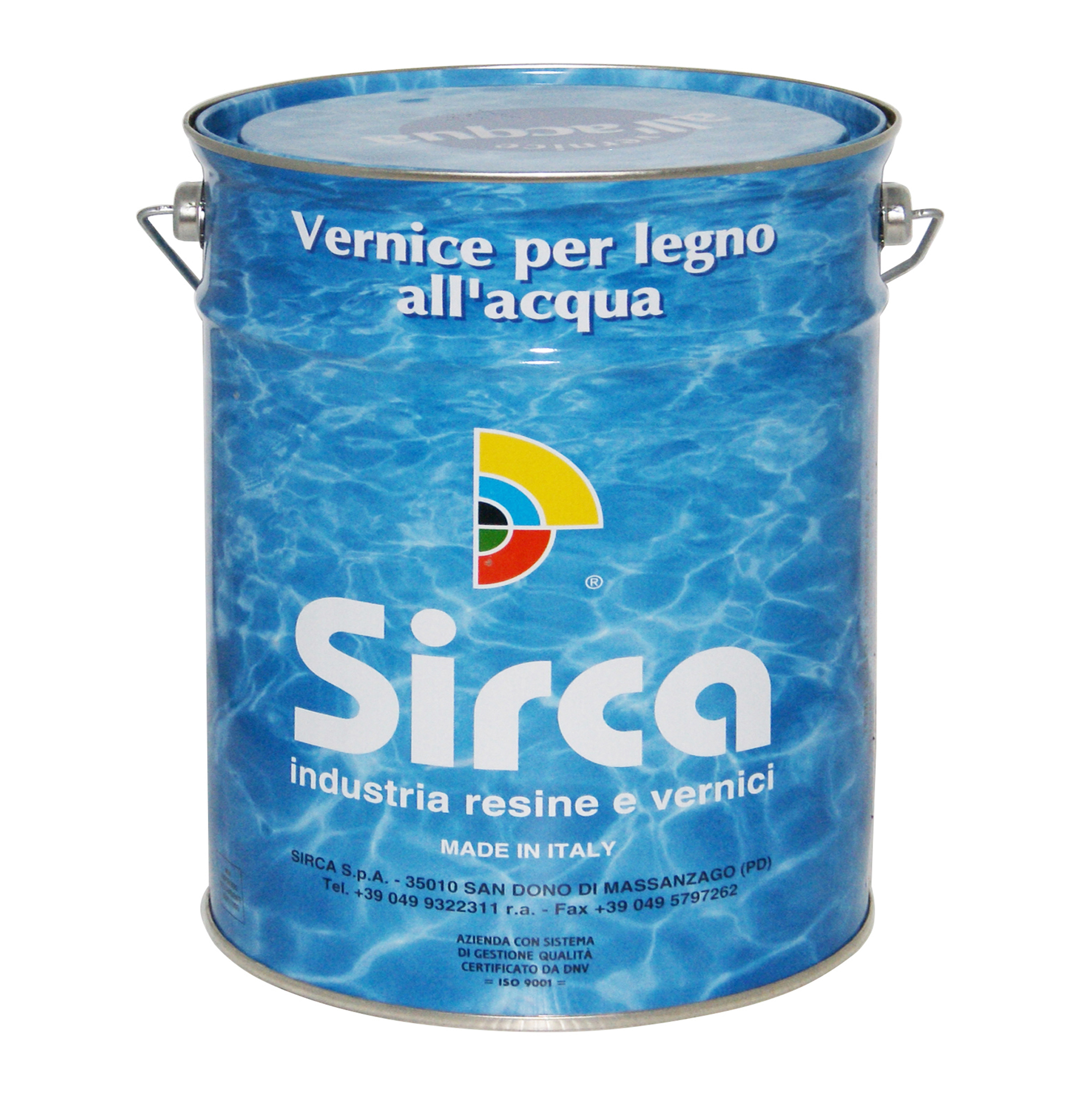 Fondo all'acqua per esterni per flow coating Sirca trasparente 25 litri