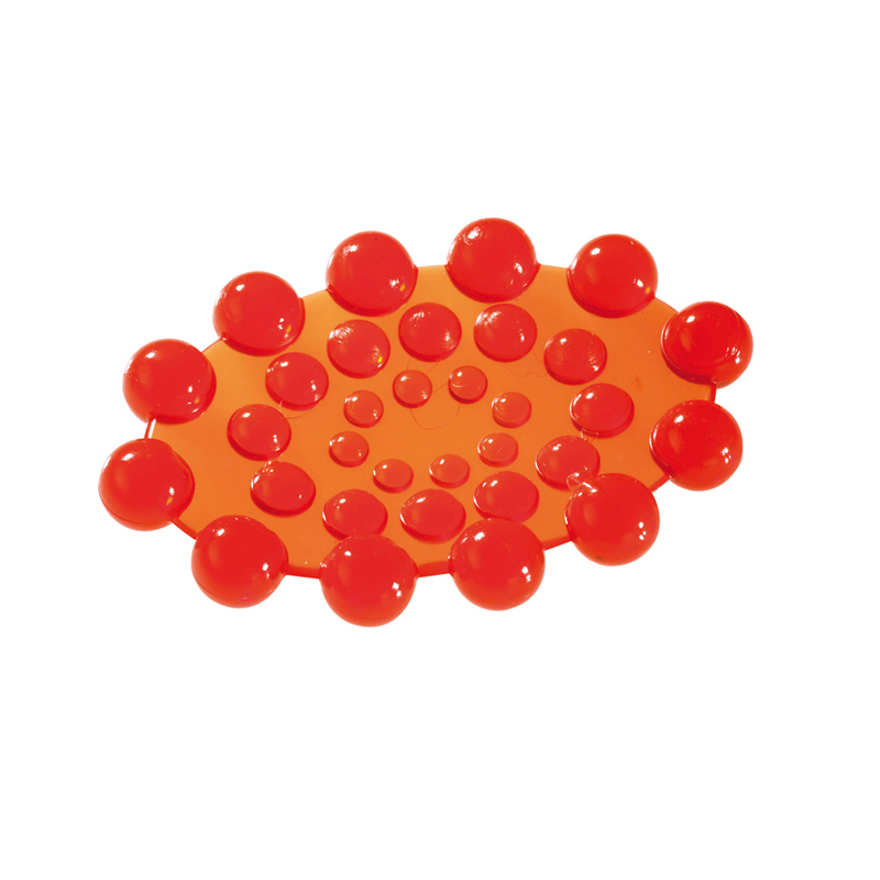 Portasapone in pvc mod. spot 12,7x8,7x1,6 cm arancio gedy