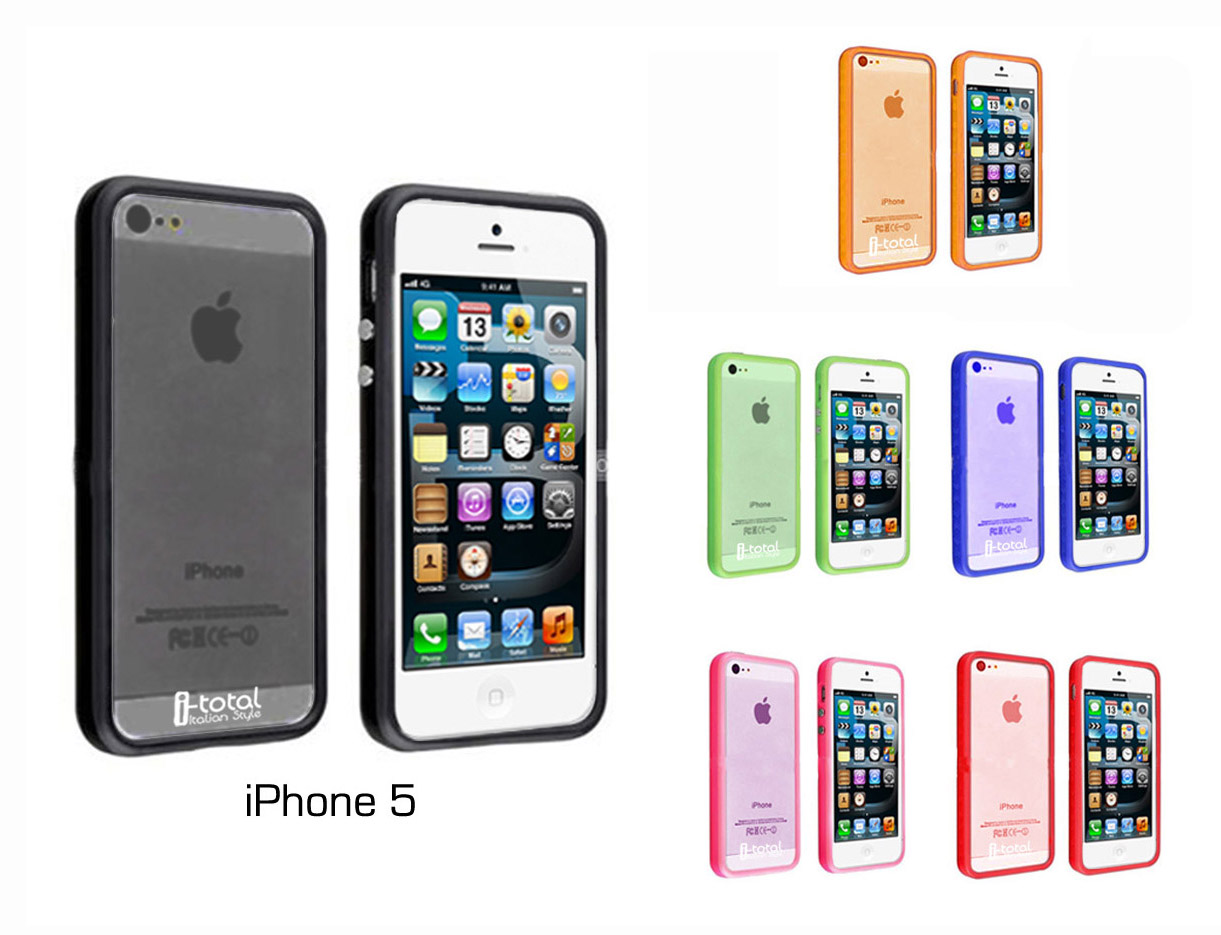 Cover morbida iphone 5 (6 colori)