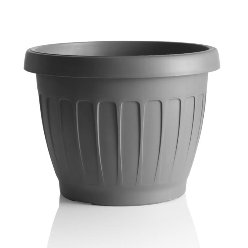 Vaso Terra Bama diametro 30 cm colore grigio