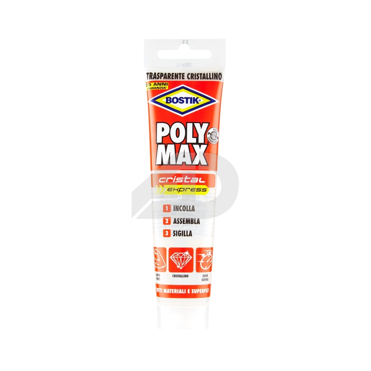 Colla universale Bostik Poly Max Cristal Express 115 grammi D2559