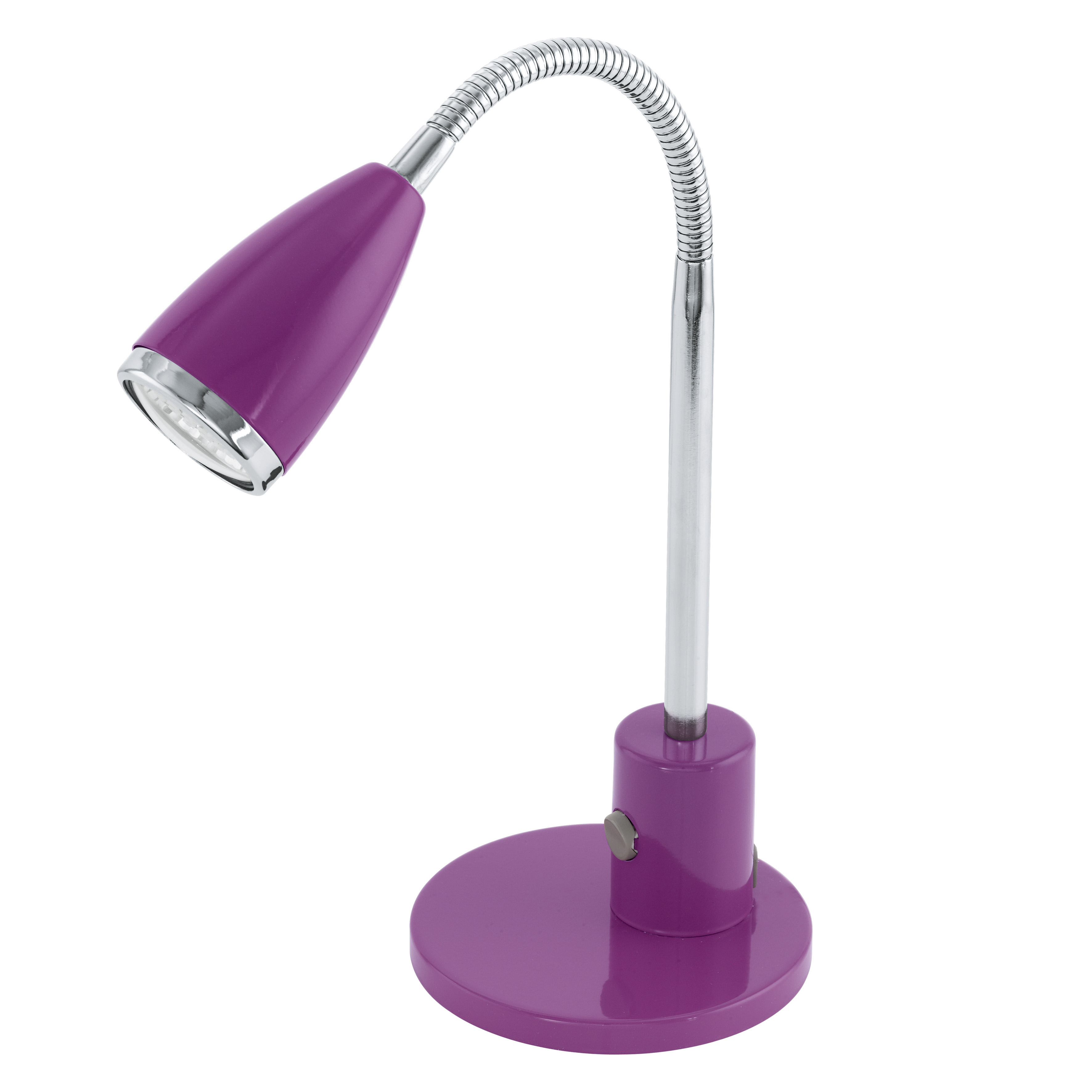 Lampada tavolo fox flex 3w gu10 320 mm acc. purple