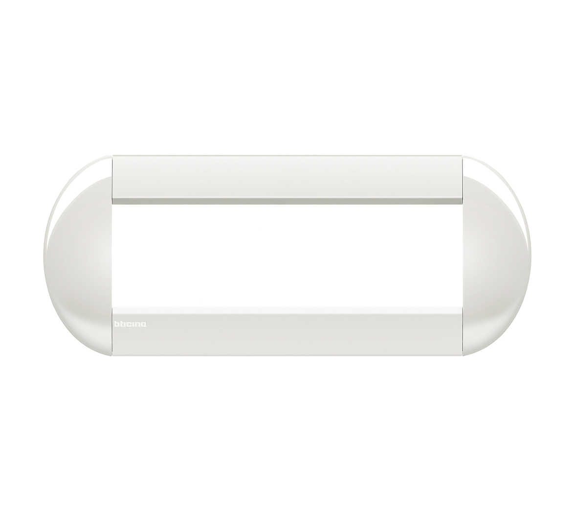 Ll - placca 7p 216x68 mm colore bianco