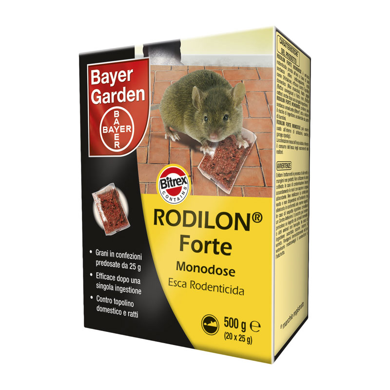 Rodilon forte - esca topicida 500gr