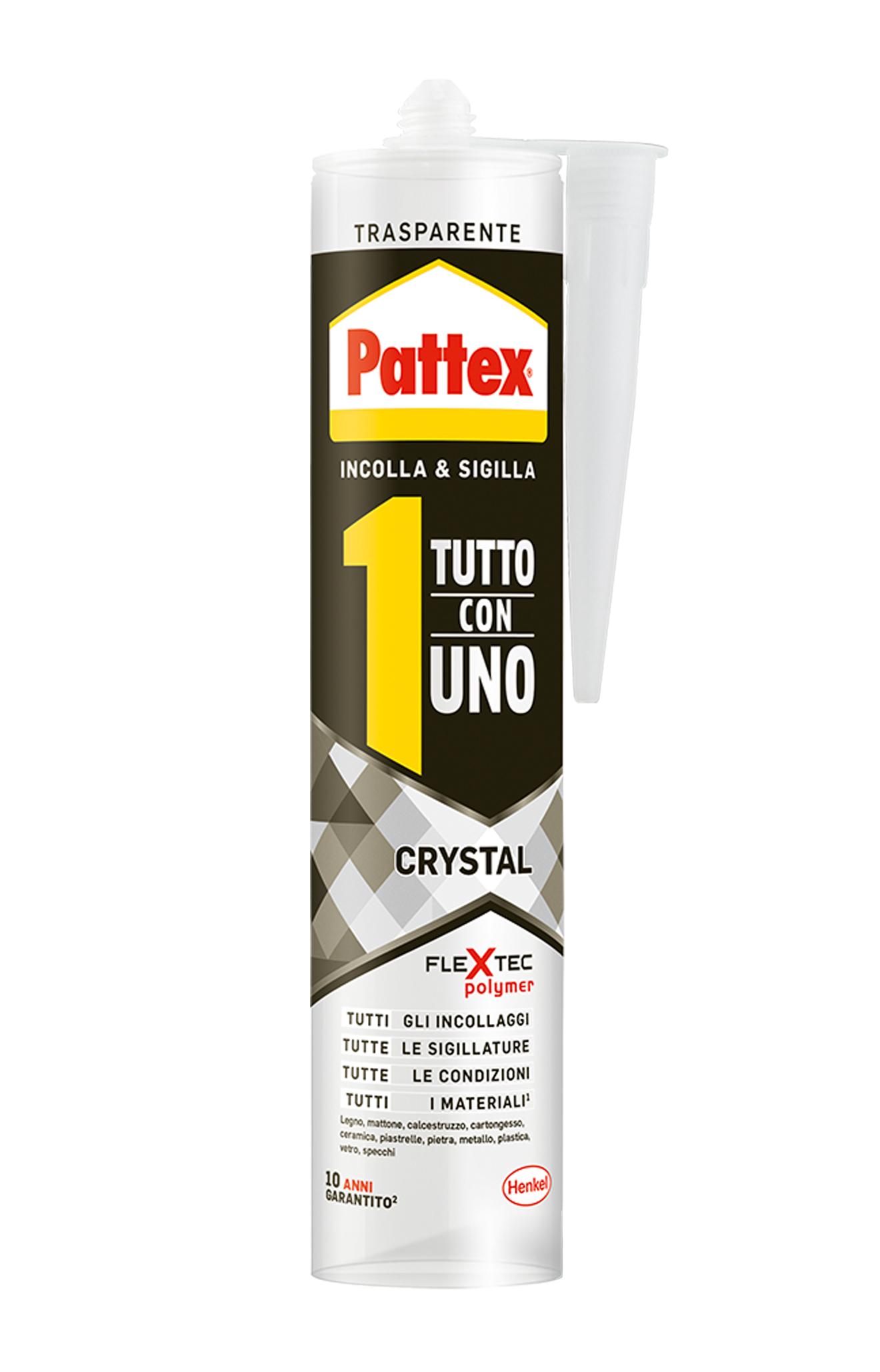 Pattex - tutto con uno adesivo trasparente 290 g
