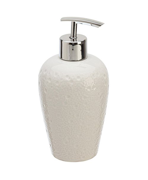 Dispenser sapone linea zurigo in ceramica bianco