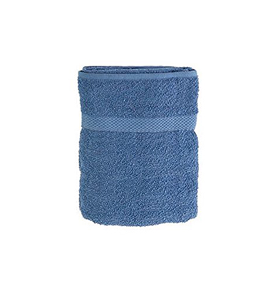 Set 3 pezzi telo + coppia asciugamani azzurro