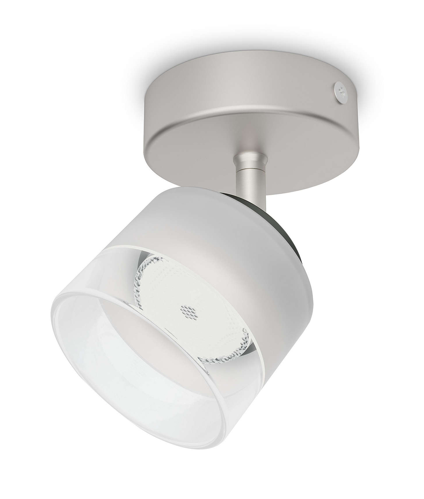 Fremont - barra 1 faretti acciaio spazzolato led 1