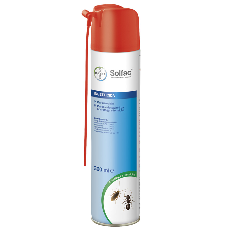 Solfac spray - insett.  scarafaggi e formich 300ml