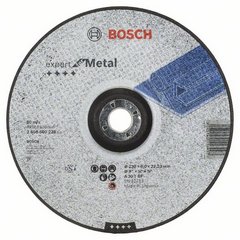 Disco da sbavo d. 230 mm sp. 6 mm c/depr. metallo