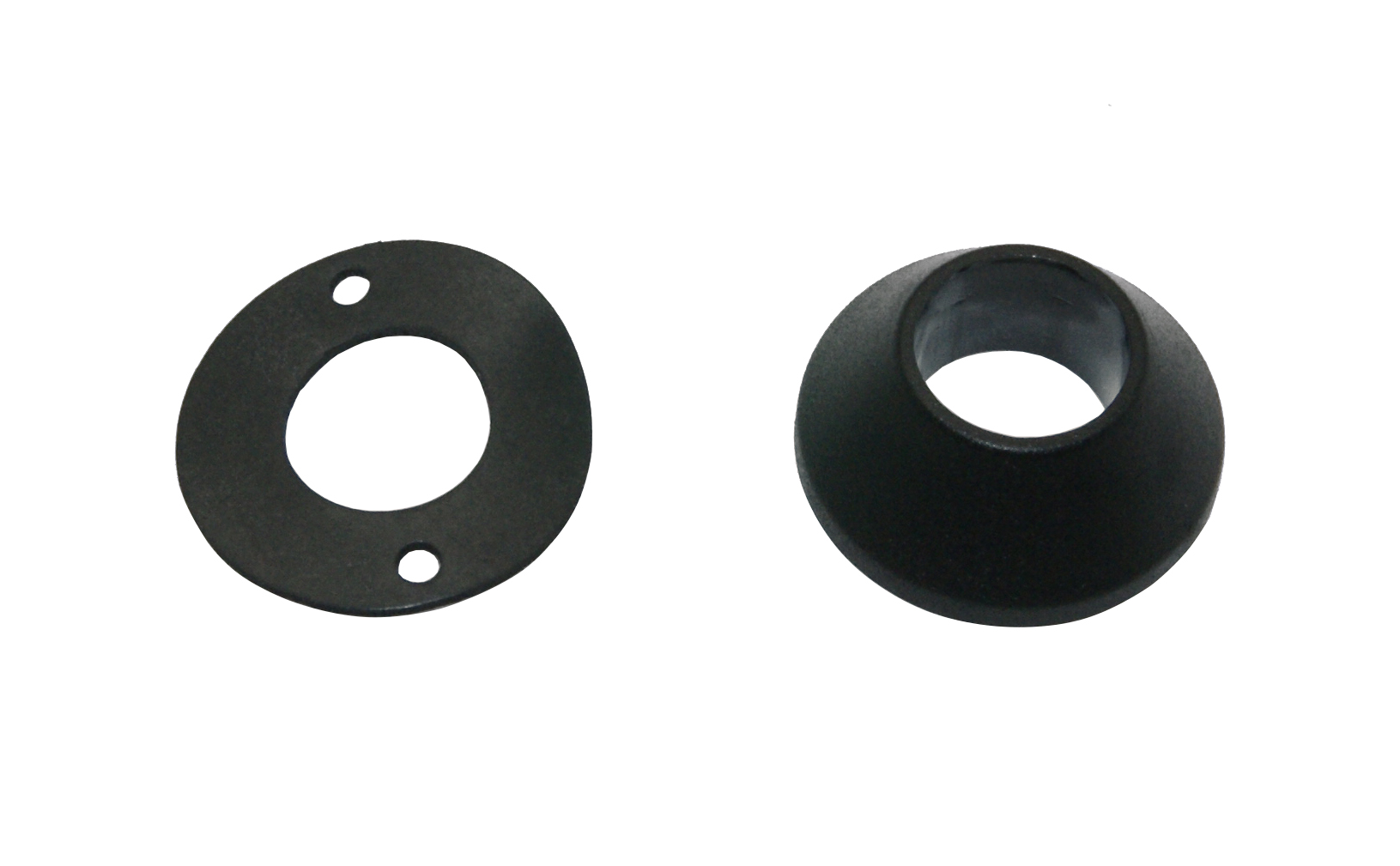 Ghiera + rondella in gomma per cilindro nero