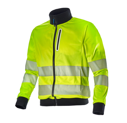 Giacca jacket pl hv d-bright giallo fluo tg. m