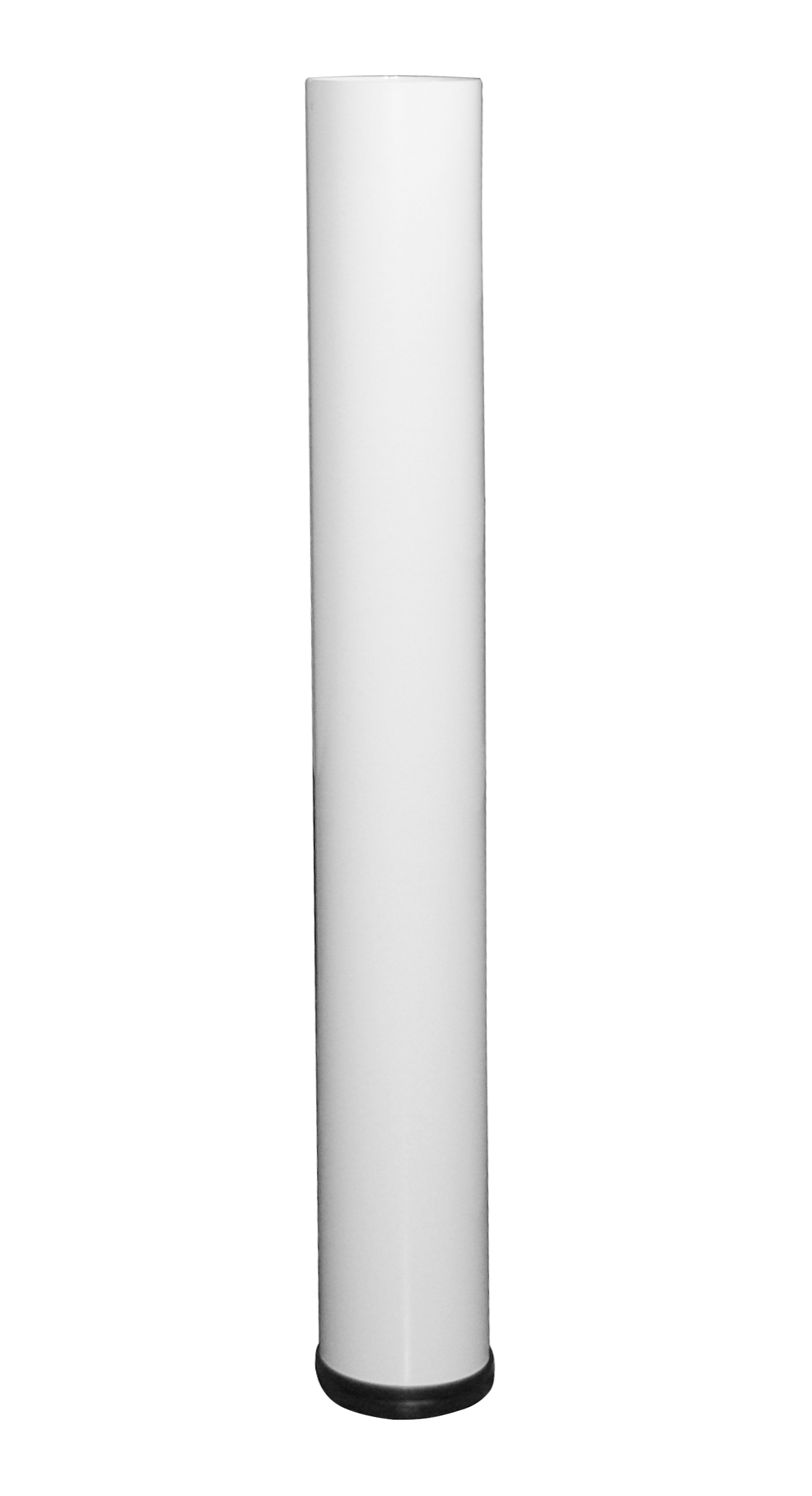 Gamba per tavolo d.80mm h.82cm bianca