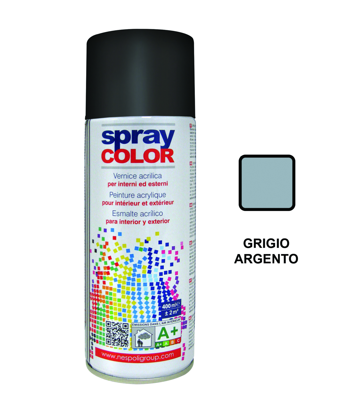 Spraycolor grigio argento 7001 400ml