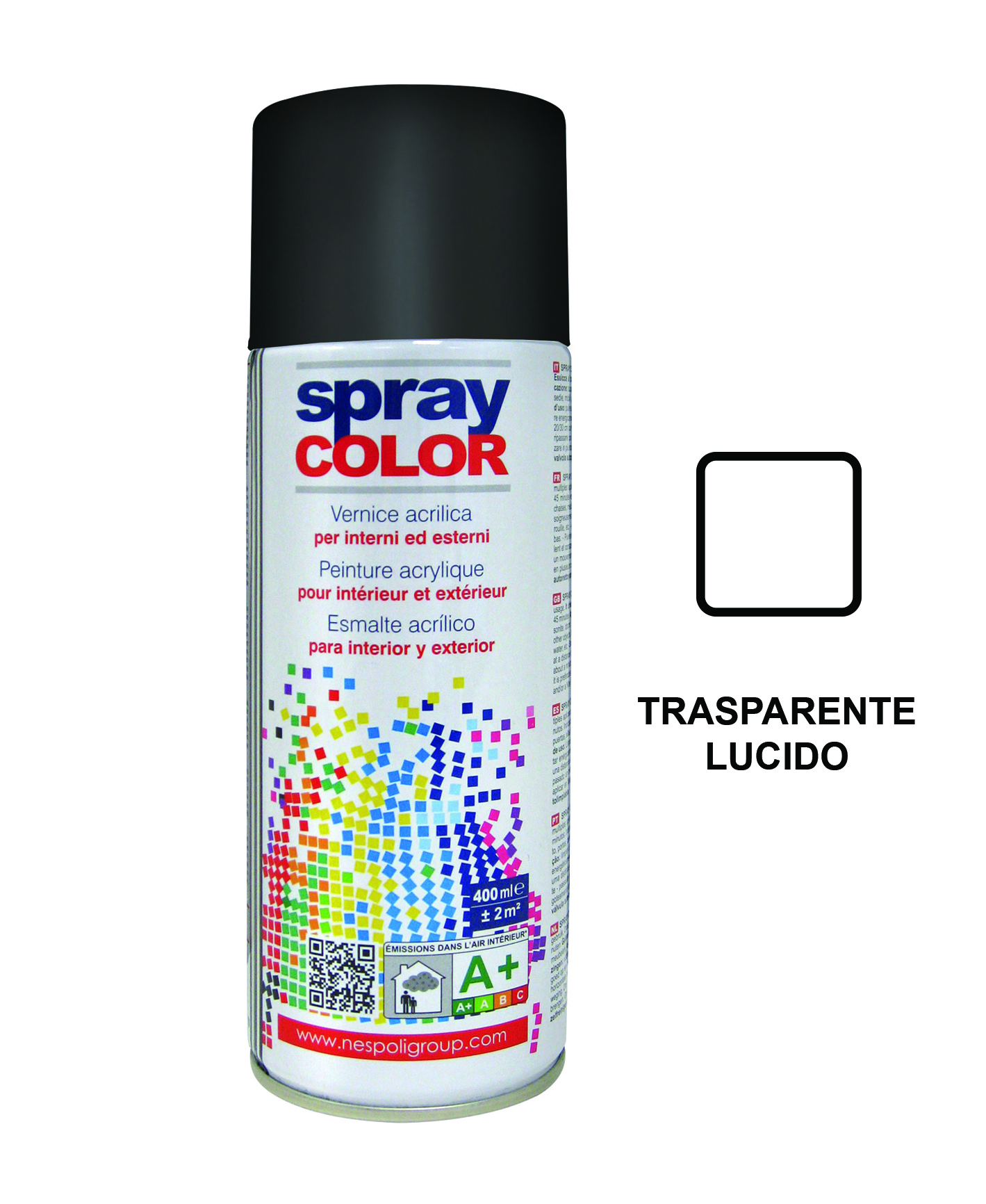 Spraycolor trasparente lucido 400ml