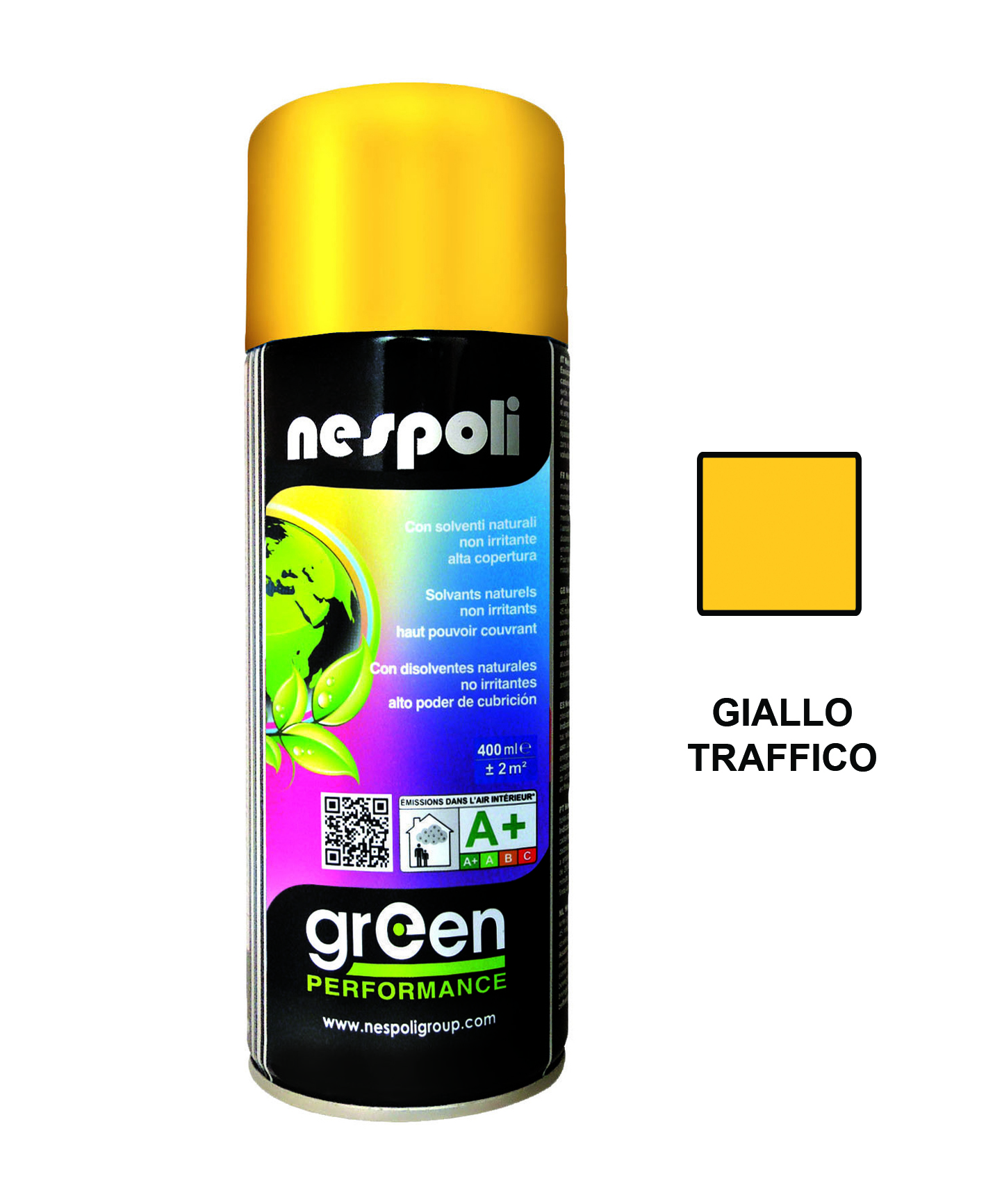 Nesp.green perf.giallo traff.1023 400ml