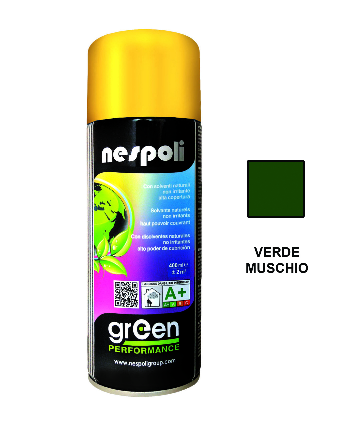 Nesp.green perf.verde muschio 6005 400ml