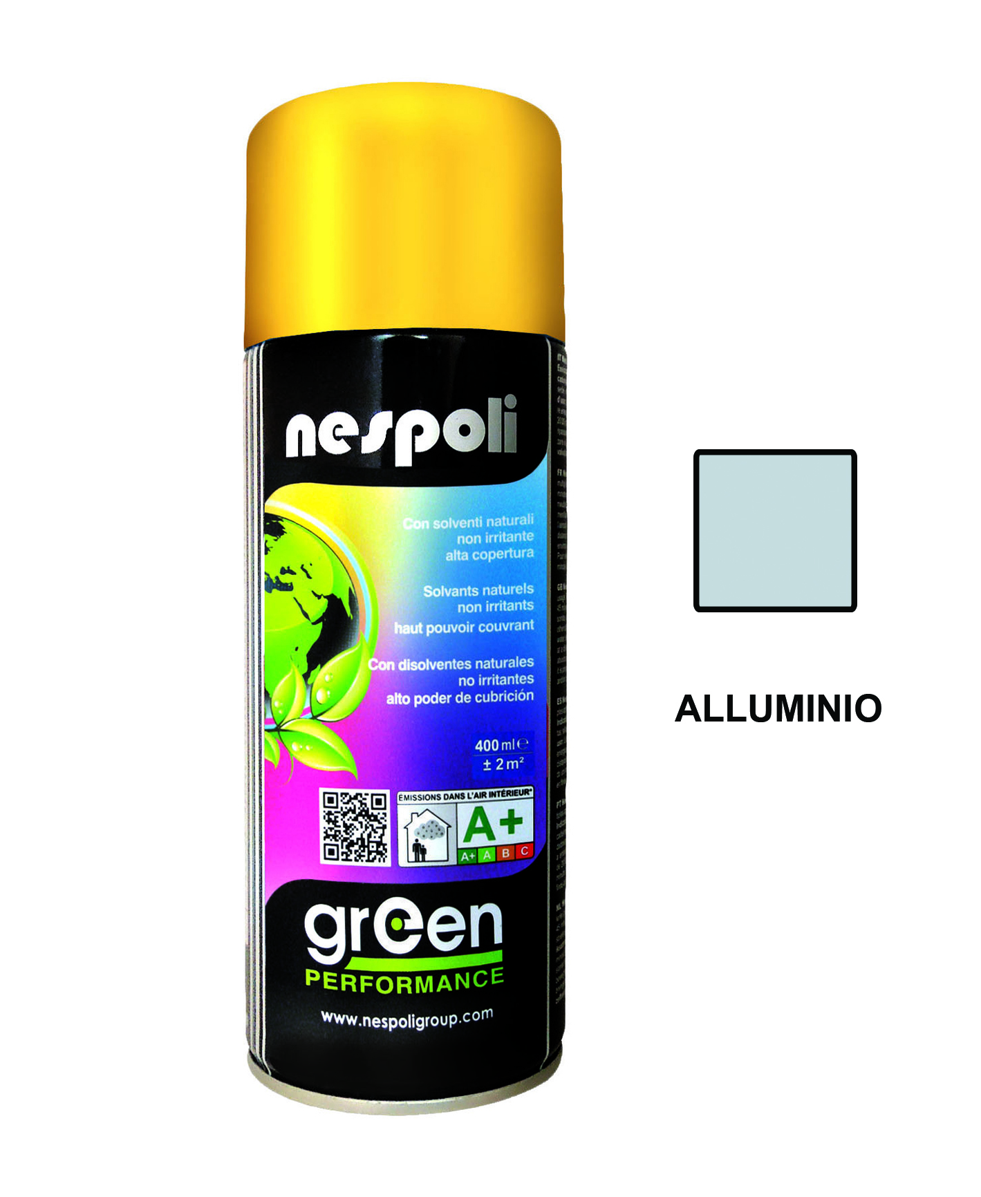 Nesp.green perf.alluminio 9006 400ml