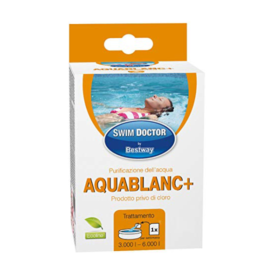 Aquablanc 5 bustine piscine 3000/6000 lt