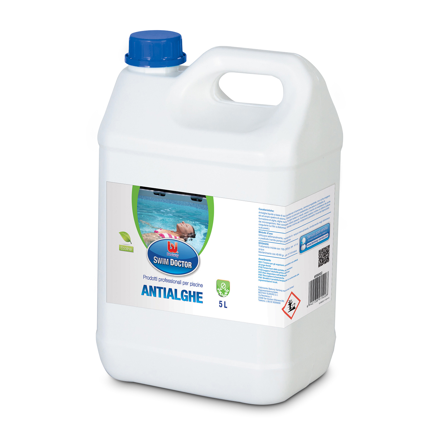 Antialghe liquido 5 litro Bestway 59002