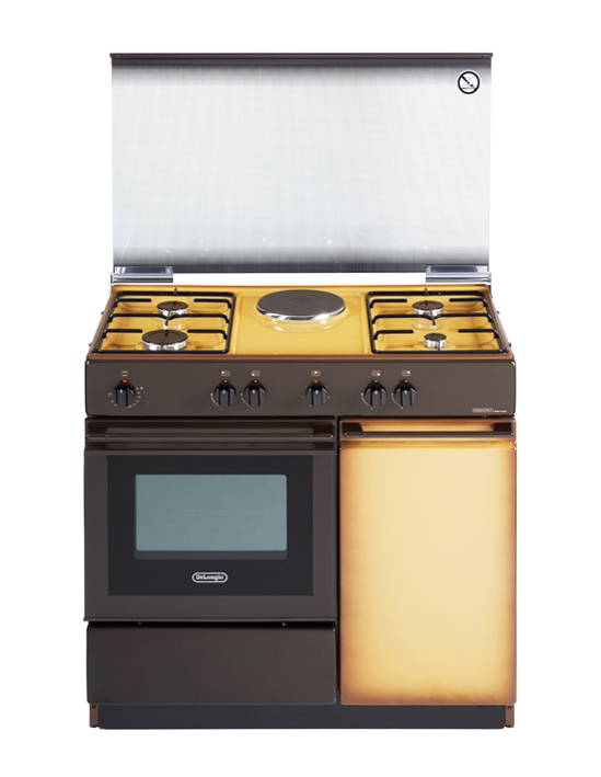 Cucina 4+1 f/z forno ventil. ele. 86x60 coppertone