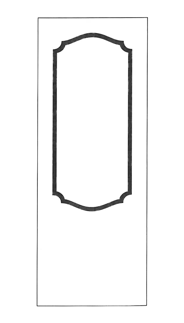 Pannello porta z35 superiore 57 cm tanganika