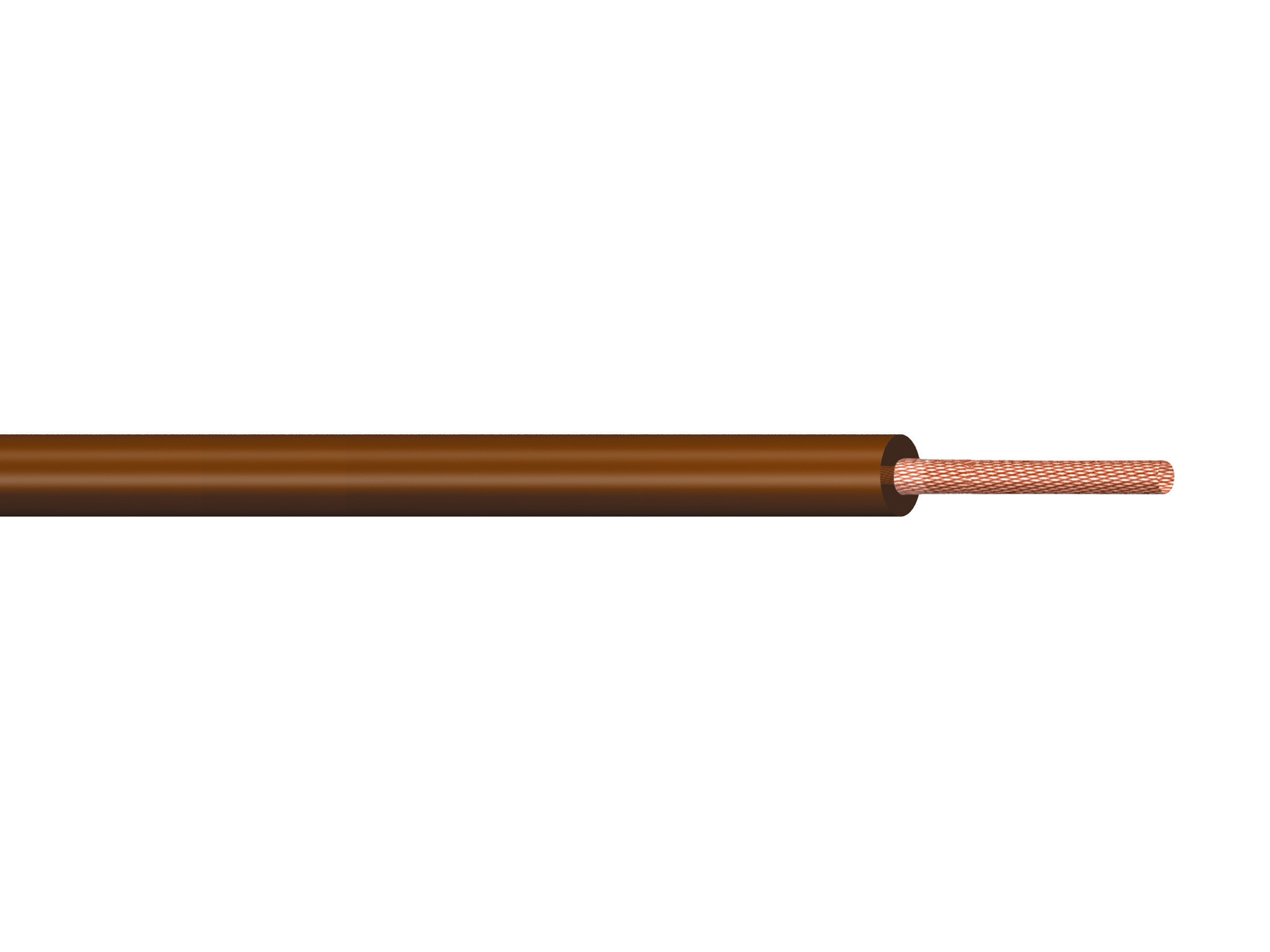 1m cavo unipolare un cpr sezione1x2,5mm² marrone