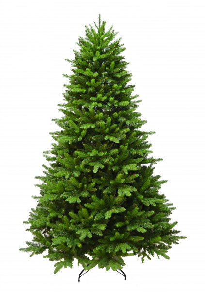 Albero di Natale Melda misto pino e abete 210 cm realistico e folto 2229 rami verde