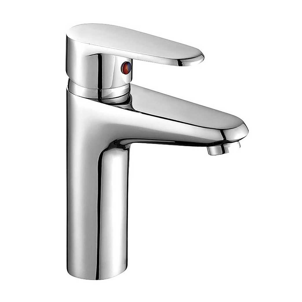 Trade Shop - Miscelatore Bagno Lavandino 5948 Piletta Scarico Filtro Fisso  Doppio Foro