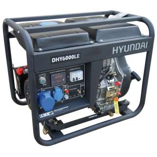 Generatore di corrente a diesel dhy6000le hyundai 65211