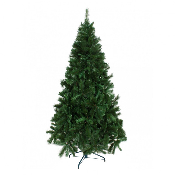 Albero di Natale verde effetto pino h 210 cm Nevada