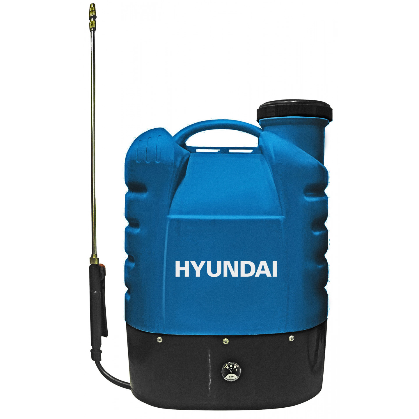 Pompa a spalla a batteria Hyundai 25920 12 V 8 Ah serbatoio 16 litri
