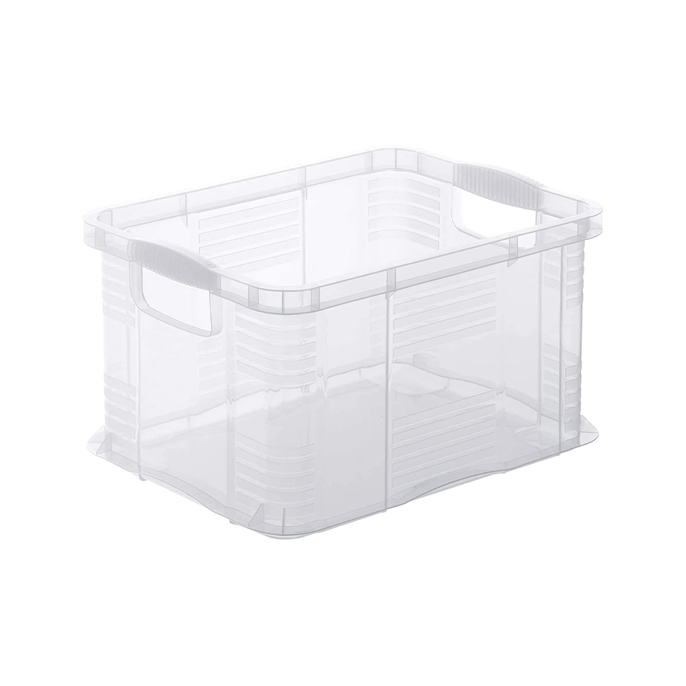 Contenitore in plastica C Box trasparente S 26x37x14 cm
